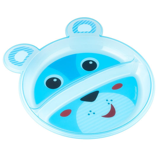 Piatto di Plastica Diviso Happy Facs Assortiti