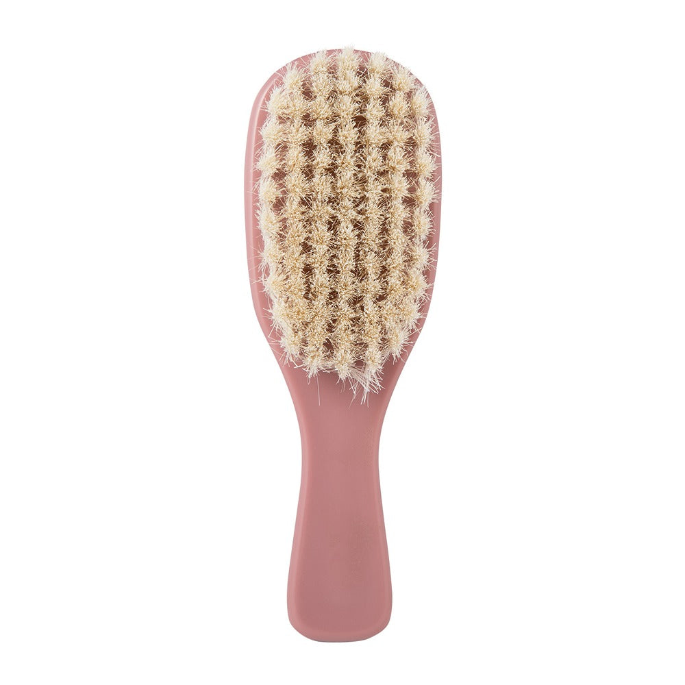 Cepillo y peine de cerdas naturales de oro rosa
