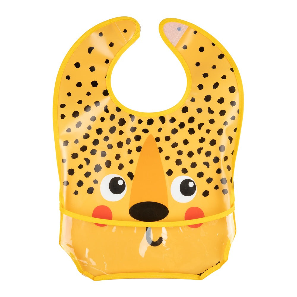 Bavaglino Lavabile con Tasca BabiesBoo Ghepardo