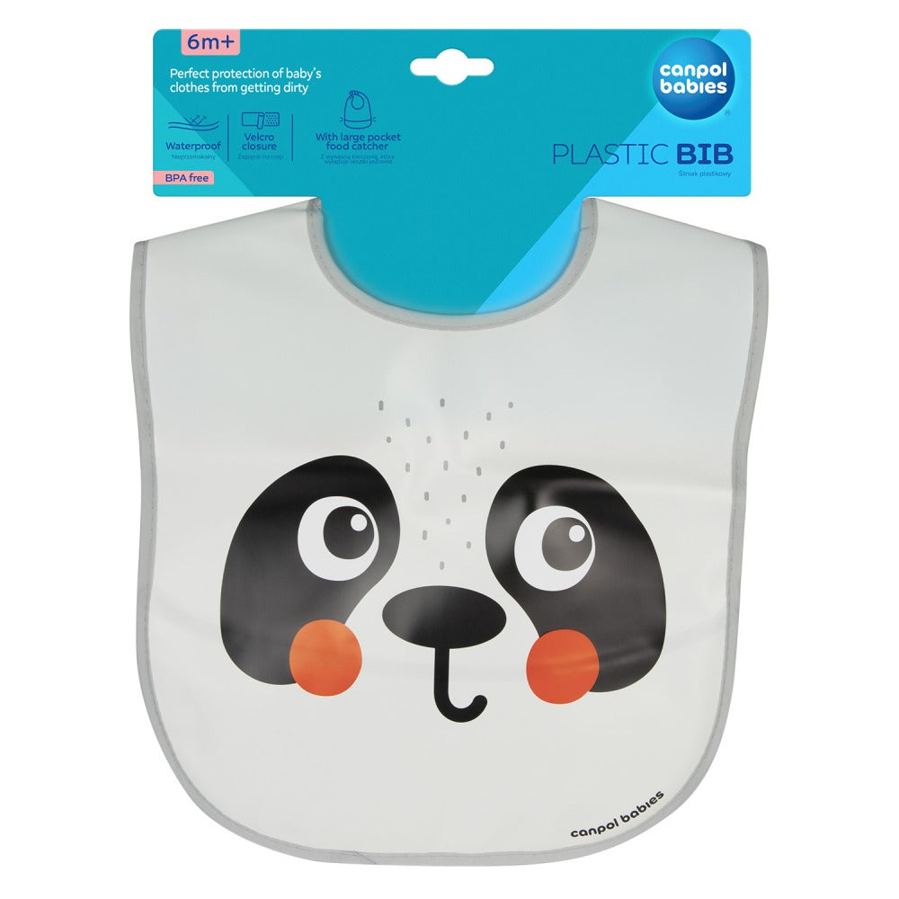 Bavaglino Lavabile con Tasca BabiesBoo Panda