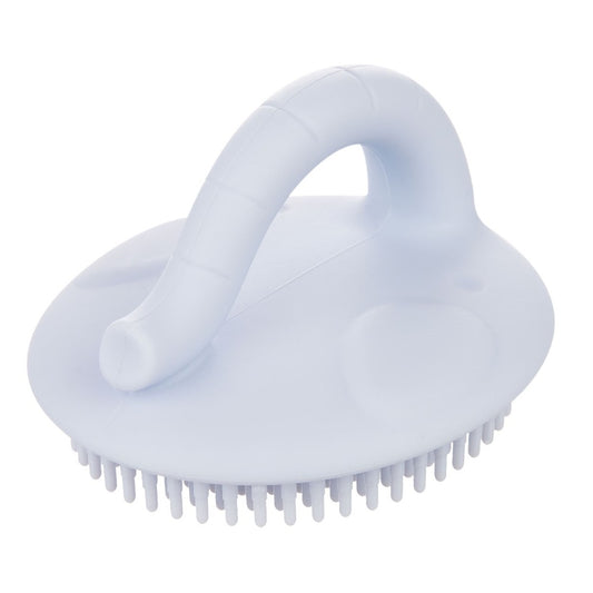 Spazzola da Bagno in Silicone Azzurra