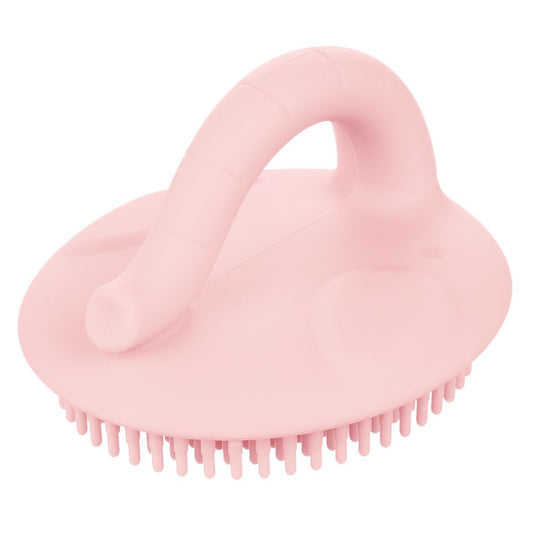 Spazzola da Bagno in Silicone Rosa