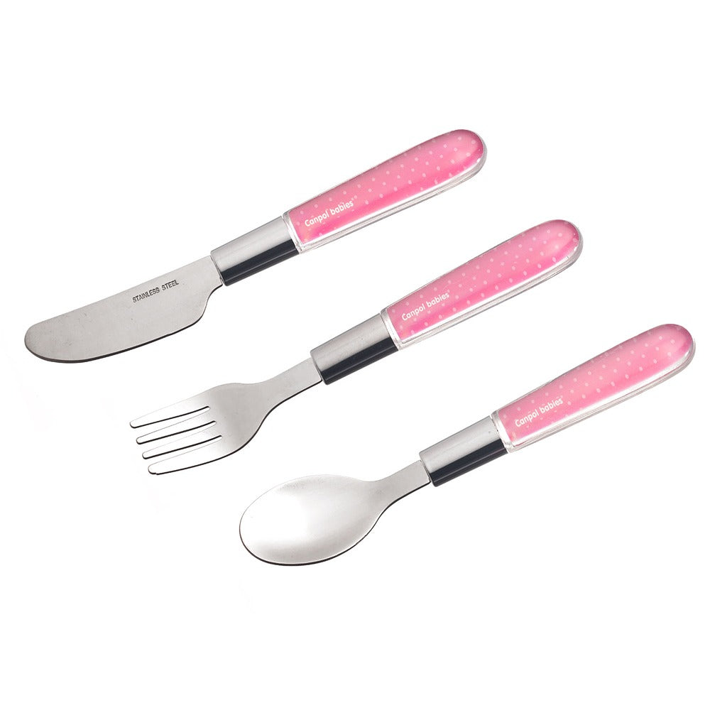Set di Posate in Acciaio Inossidabile Rosa