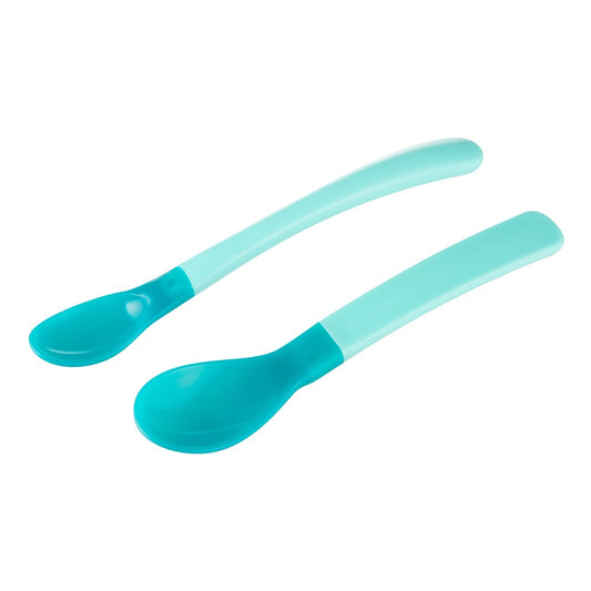 Set di Cucchiai Magici che Cambiano Colore 2 Pezzi Turchese